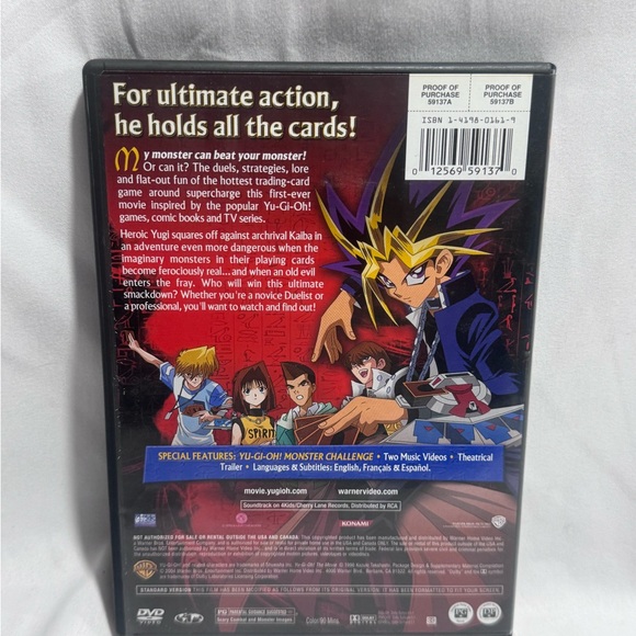 YU-GI-OH MOVIE LOT.- THE MOVIE, BATTLE CITY DUELS, TIES OF FRIENDSHIP VOLUME 14 - Picture 11 of 13